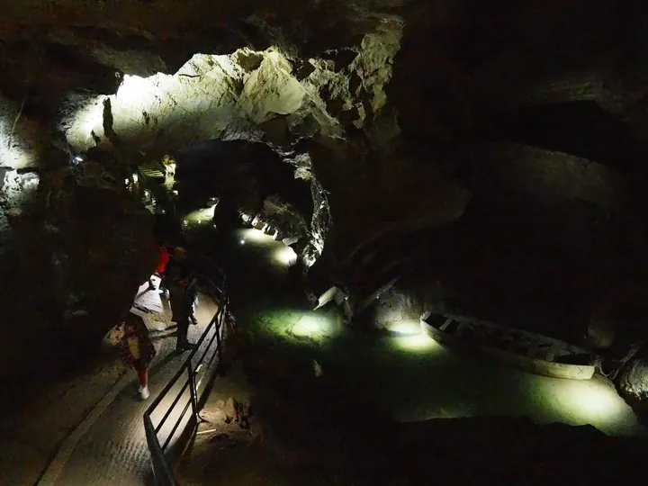 Caves of Remouchamps (Belgium)